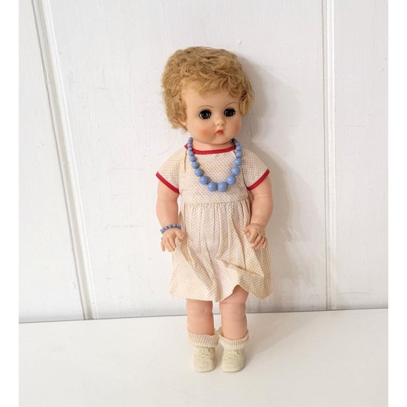 Sleepy Eyes Vinyl Doll 1960s Original Clothes - Picture 5 of 6